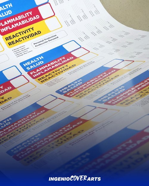 Etiquetas e impresiones — trabajo de Ingenio Arts