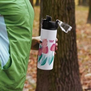 Botella Deportiva con Botón 750 ml