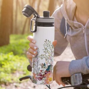 Botella Deportiva con Aro de colores 750ml
