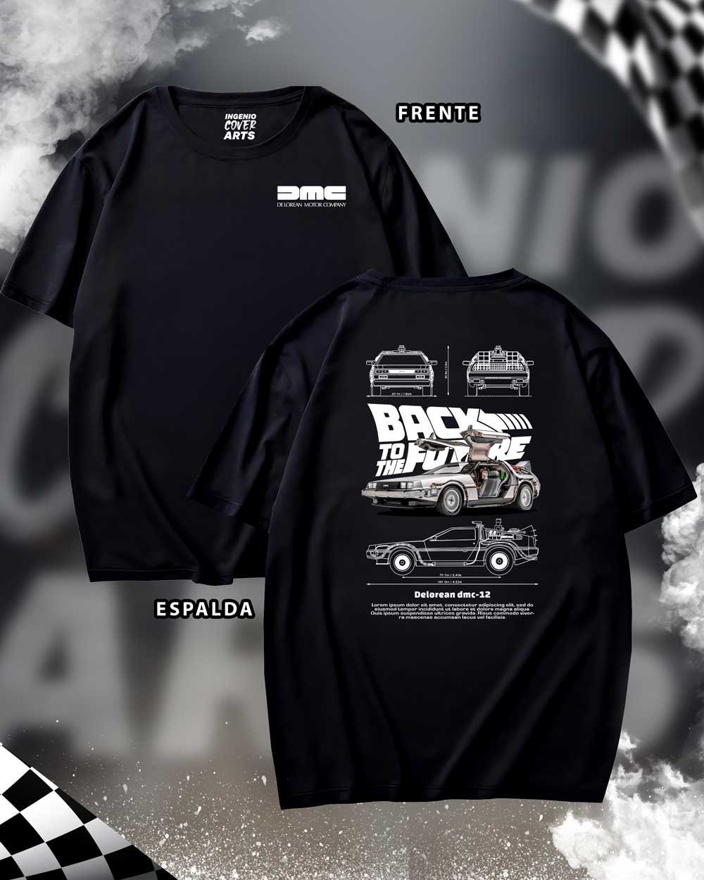 Tshirt delorea-02 - Imagen 2