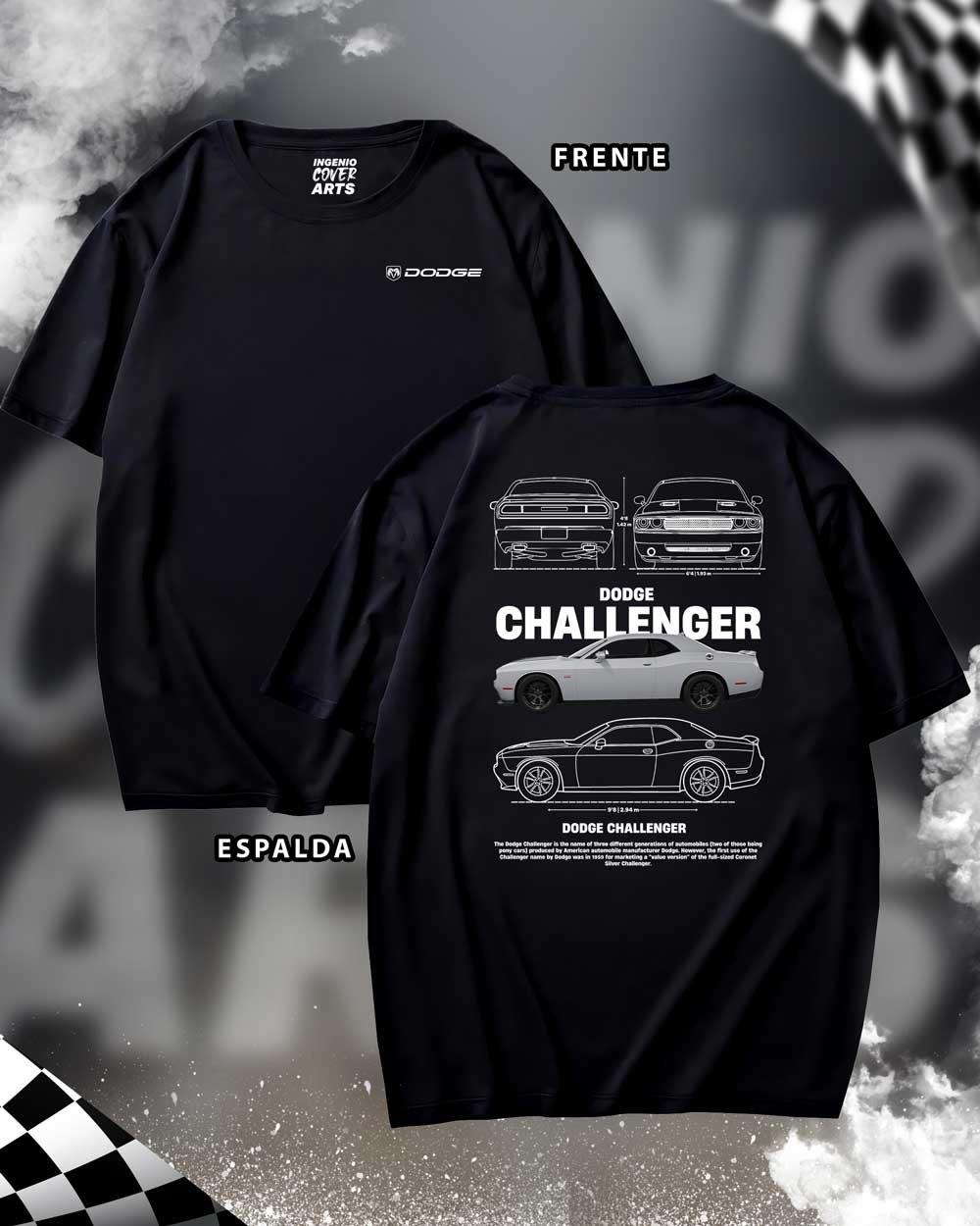 Tshirt dodge-08 - Imagen 2