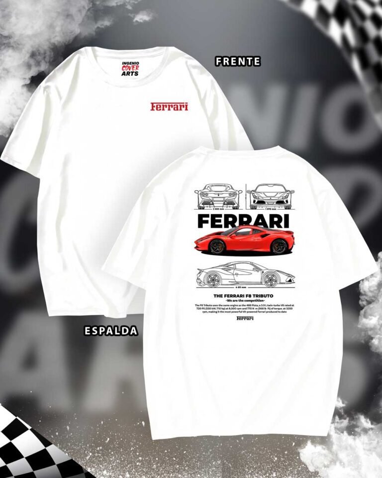 Tshirt ferrari-02 FERRARI F8 TRIBUTO BLACK 768x960