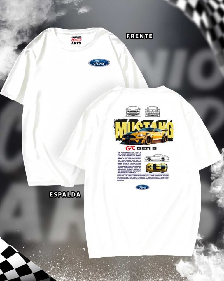 Tshirt ford-01 FORD MUSTANG 08 768x960