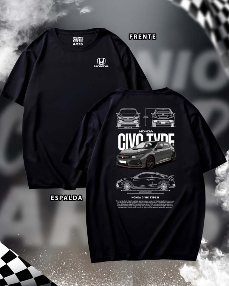 Tshirt Honda-02 HONDA CIVIC TYPE R 02 768x960