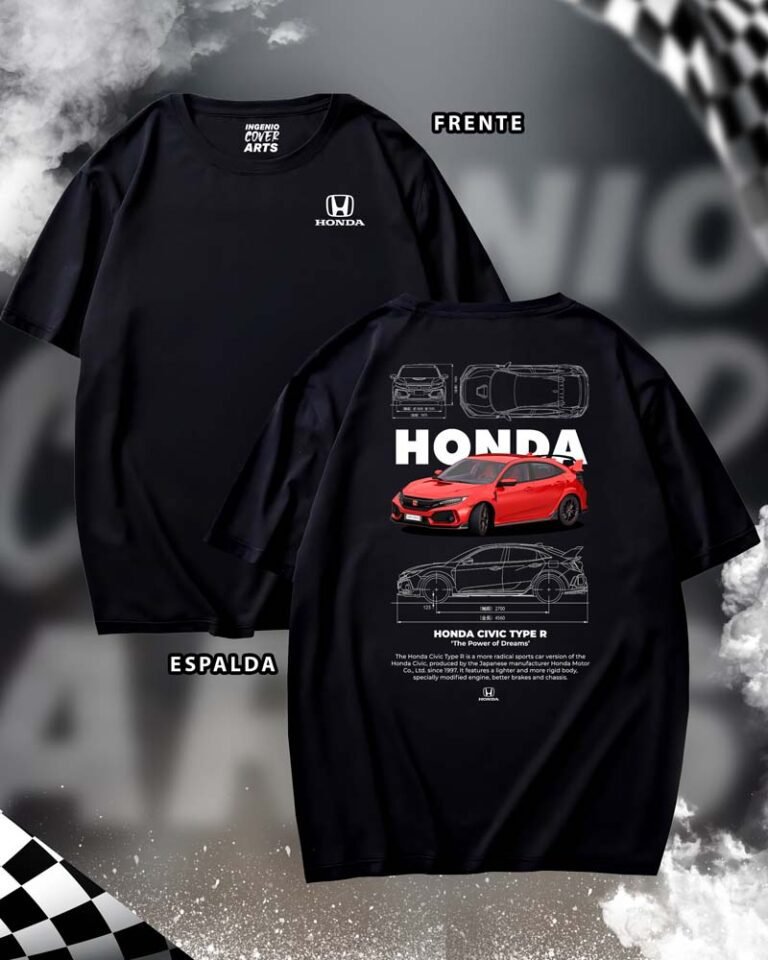 Tshirt Honda-03 HONDA CIVIC TYPE R 04 768x960