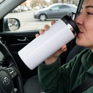 Termo de acero para café