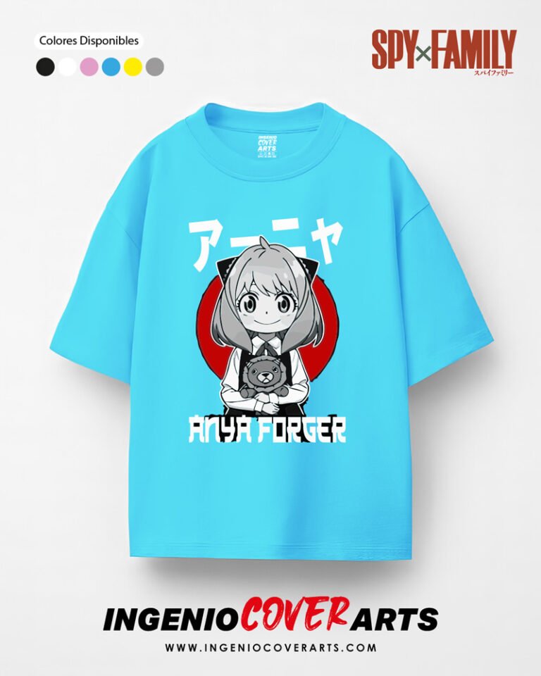 Tshirt Spy Family 002 anya 3
