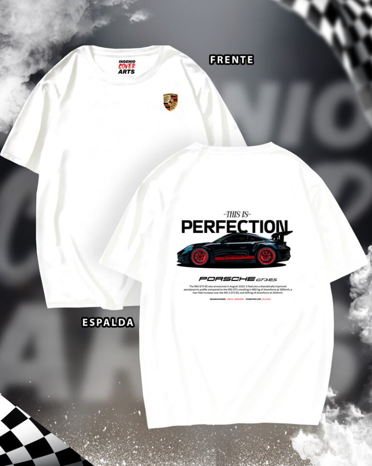 Tshirt Porsche 026 porsche 992 black