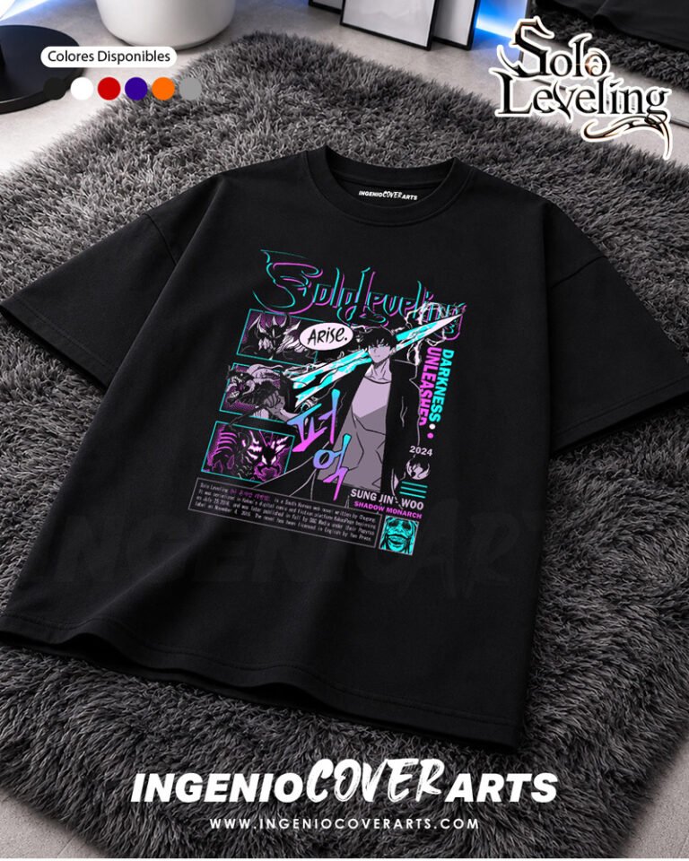 Tshirt Solo Leveling 018 solo 8