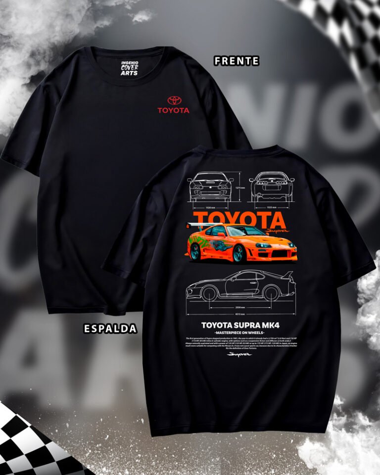 Tshirt Toyota 014 toyota supra mk4 4n