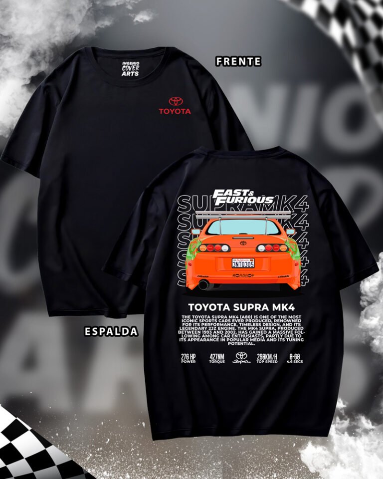 Tshirt Toyota 015 toyota supra mk4 5n