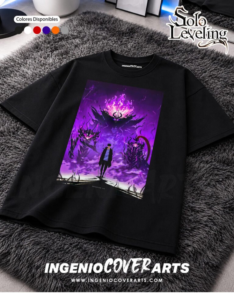 Tshirt Solo Leveling 010 c7bbcd60443f66b6d665f0a6dbfdf79a