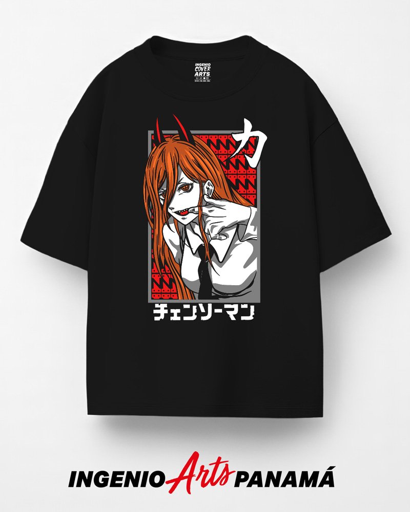 T-shirt Chainsaw Man 009 chainsaw man 04