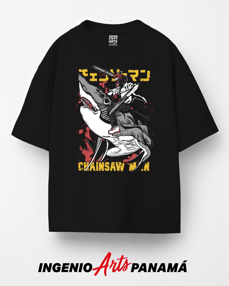 T-shirt Chainsaw Man 010 chainsaw man (2)