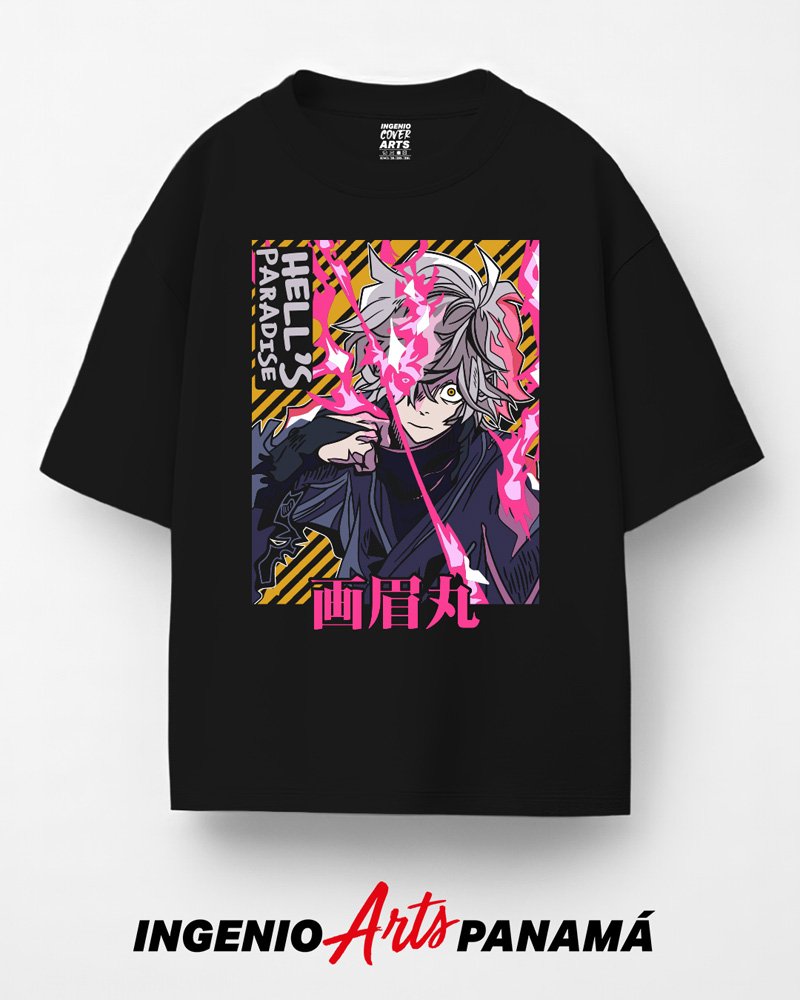 T-shirt Hell Paradise 002 gabimaru full