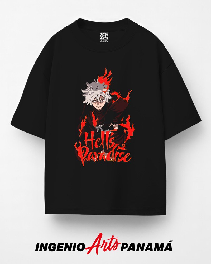 T-shirt Hell Paradise 001 gabimaru el vacio