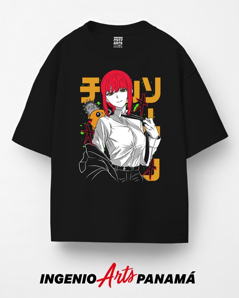 T-shirt Chainsaw Man 030 makima d