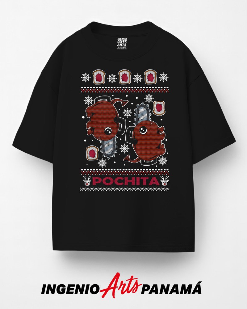 T-shirt Chainsaw Man 032 pochita (2)