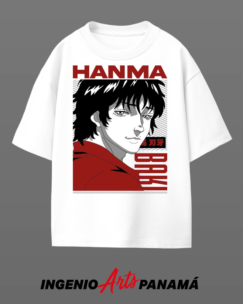T-shirt Baki 001 baki v1 4 colores