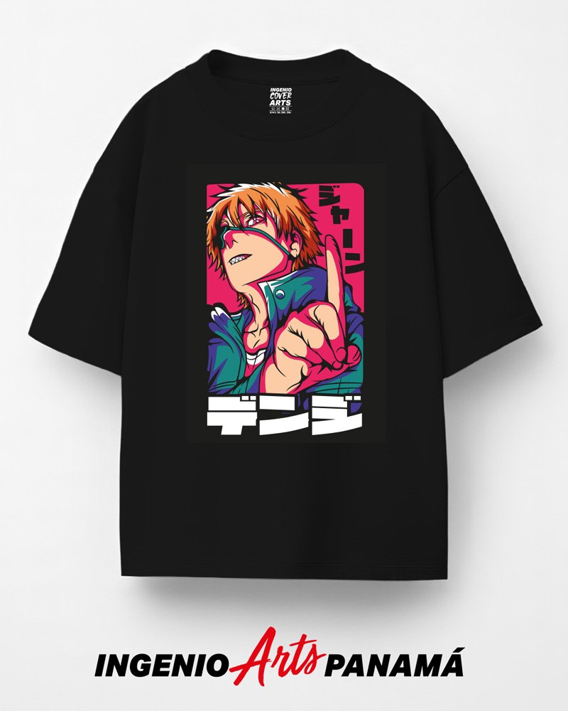 T-shirt Chainsaw Man 021 denji poster