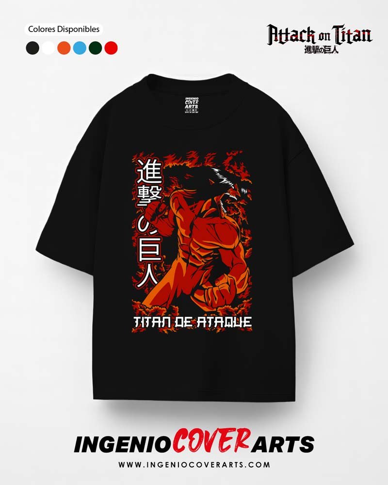 Tshirt Ataque a los titanes 019 276