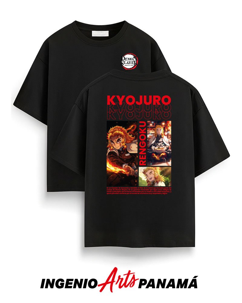 T-shirt Demon Slayer 061 kyojuro 1