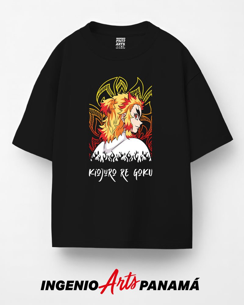 T-shirt Demon Slayer 063 kyojuro 3