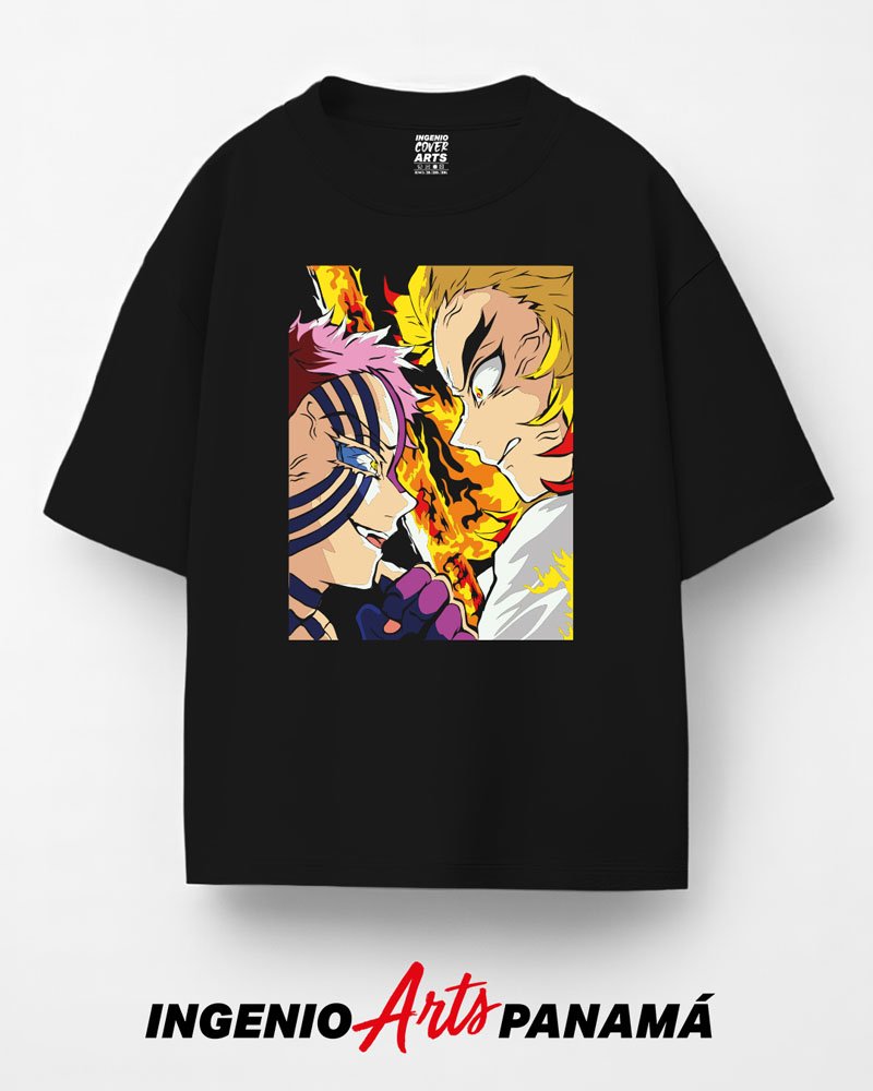 T-shirt Demon Slayer 064 kyojuro 4