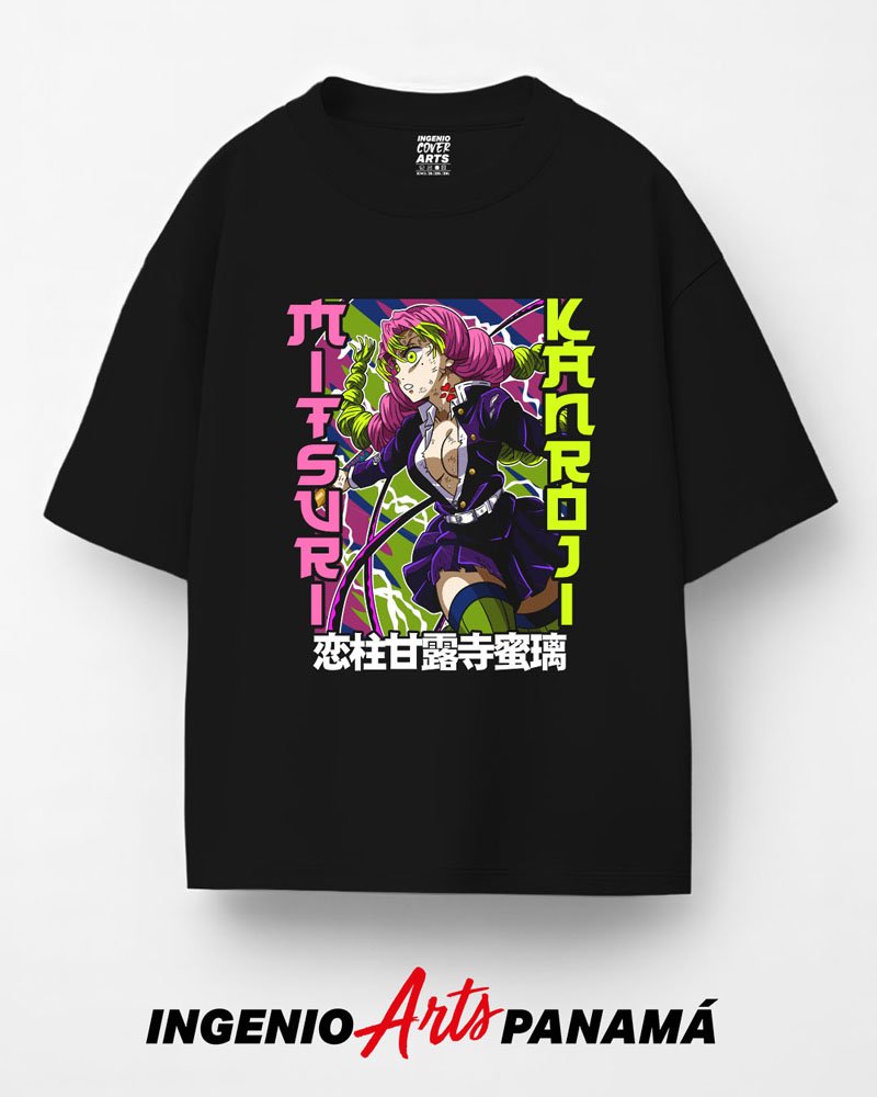 T-shirt Demon Slayer 041 mitsuri despertar de marca full 1