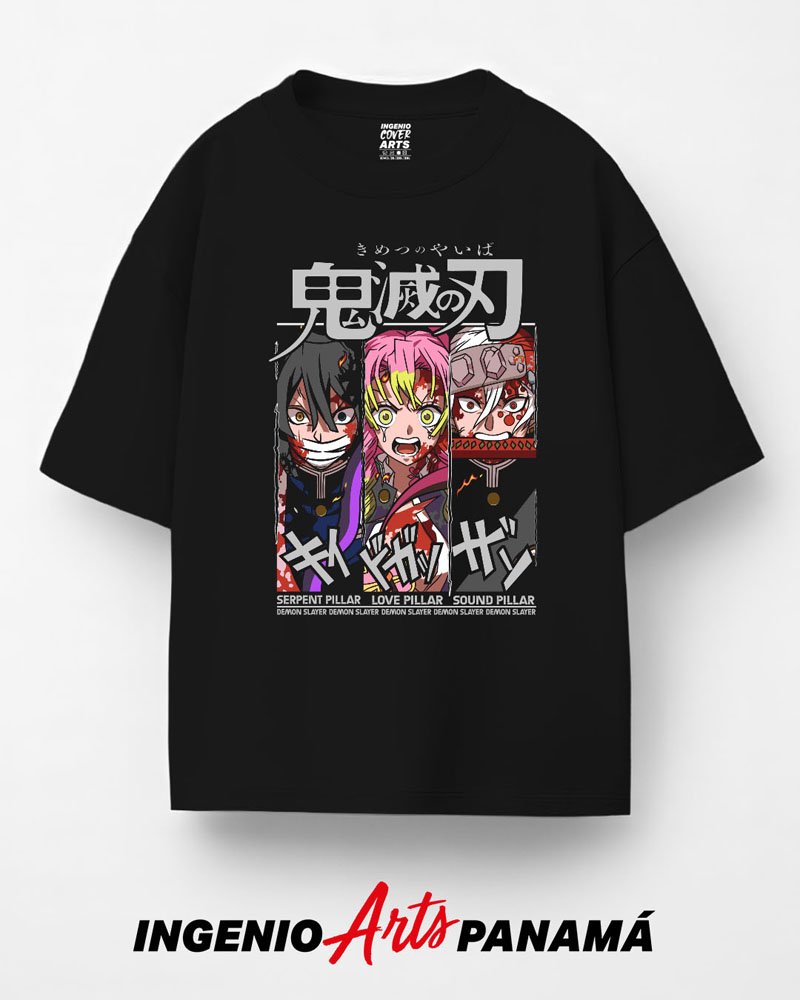 T-shirt Demon Slayer 044 mitsuri uzui obanai