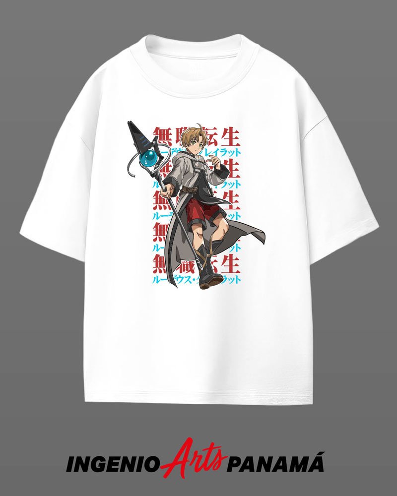Tshirt Nanatsu no Taizai 026 rudeus greyrat full