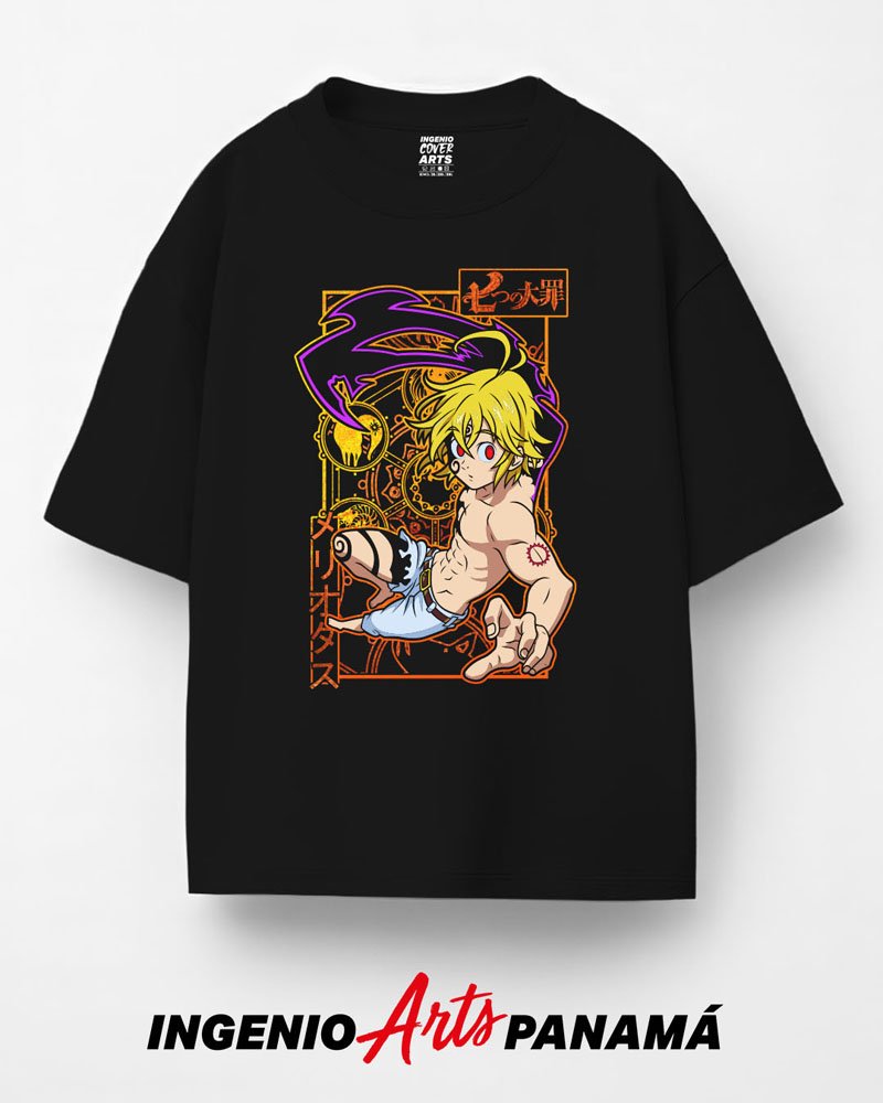Tshirt Nanatsu no Taizai 016 meliodas