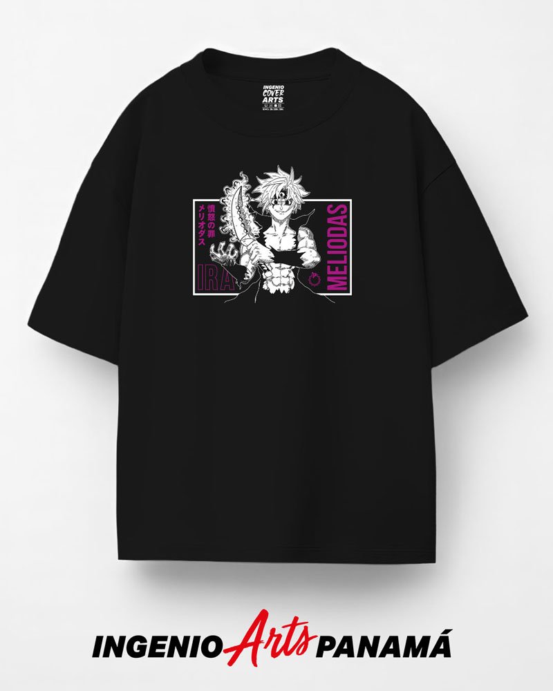 Tshirt Nanatsu no Taizai 018 meliodas v1 2 colores