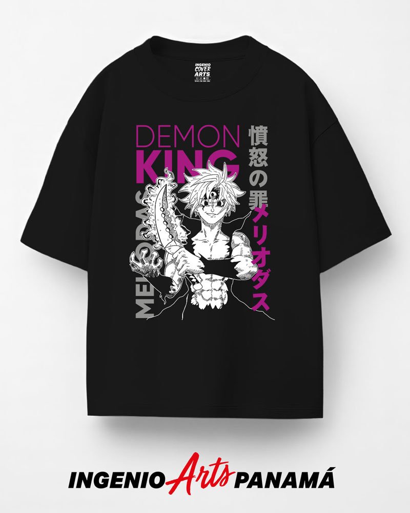 Tshirt Nanatsu no Taizai 020 meliodas v3 3 colores